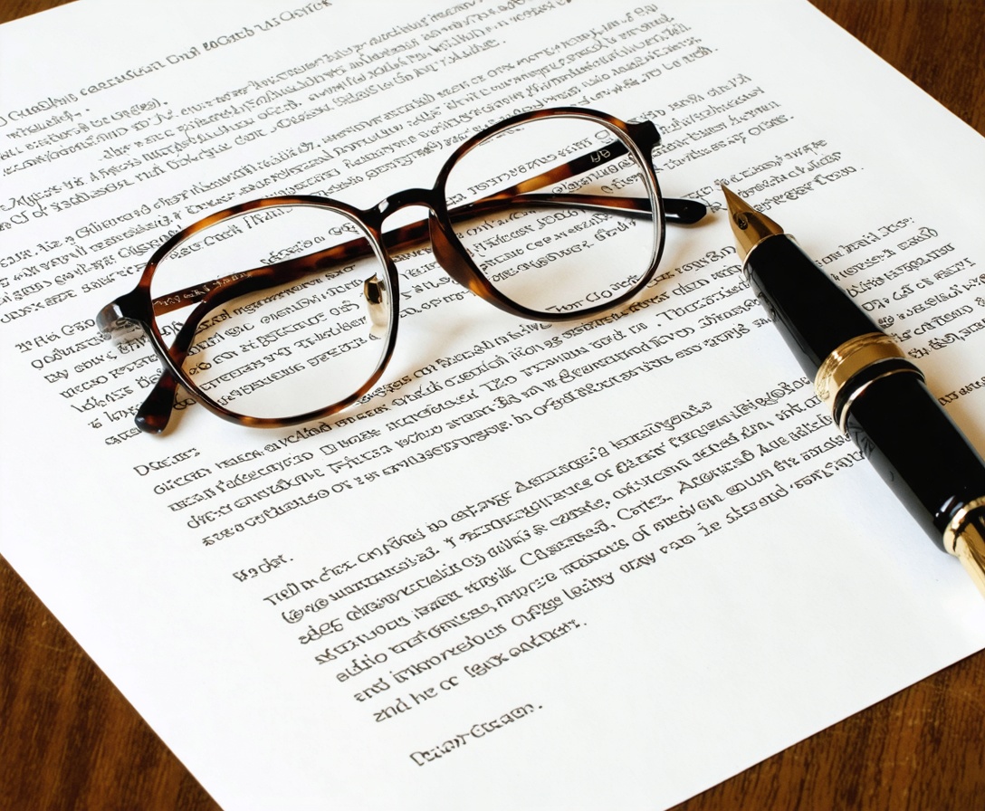 Zmluva a písacie potreby v profesionálnom právnom prostredí